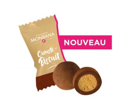 Monbana, Chocolat/Spéculos en poudre, boite de 250 g : Via DellaRosa.fr