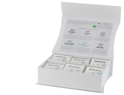 Thé noir Vanille - boite de 20 sachets - cartons de 6 - Sachets Ahmad Tea  pour les professionnels - laGrange pro