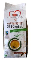 Café grain bio Max Havelaar - Un moment de bonheur - Pérou 1kg [BCG1M]
