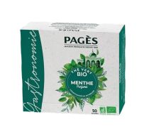 Thé vert Menthe BIO x 50 - Pagès [TBVM50]