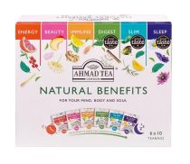 Infusion Coffret Natural benefits x60 infusettes - Ahmad Tea [PROD1445]