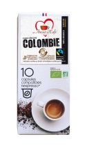 Café dosettes bio Max Havelaar - Colombie [CNBCM]